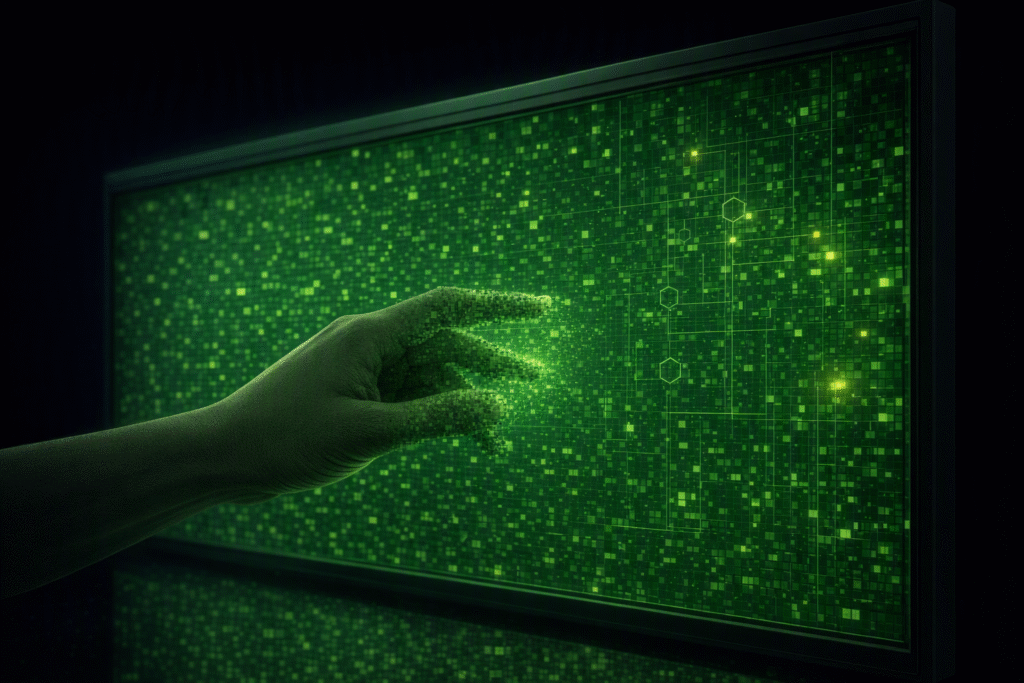 Reaching into the digital world